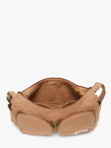 Cross Body Tas Best Seller Katoen Hindbag Bruin best seller EMILE ander zicht 3